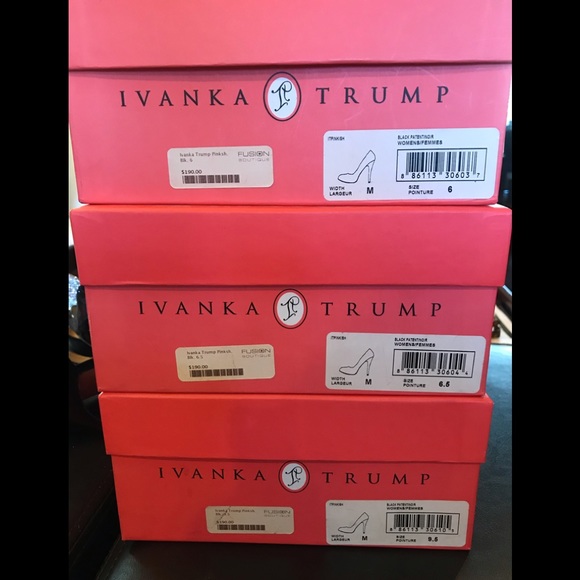 NEW Ivanka Trump Black Patent Shoes - Picture 7 of 7